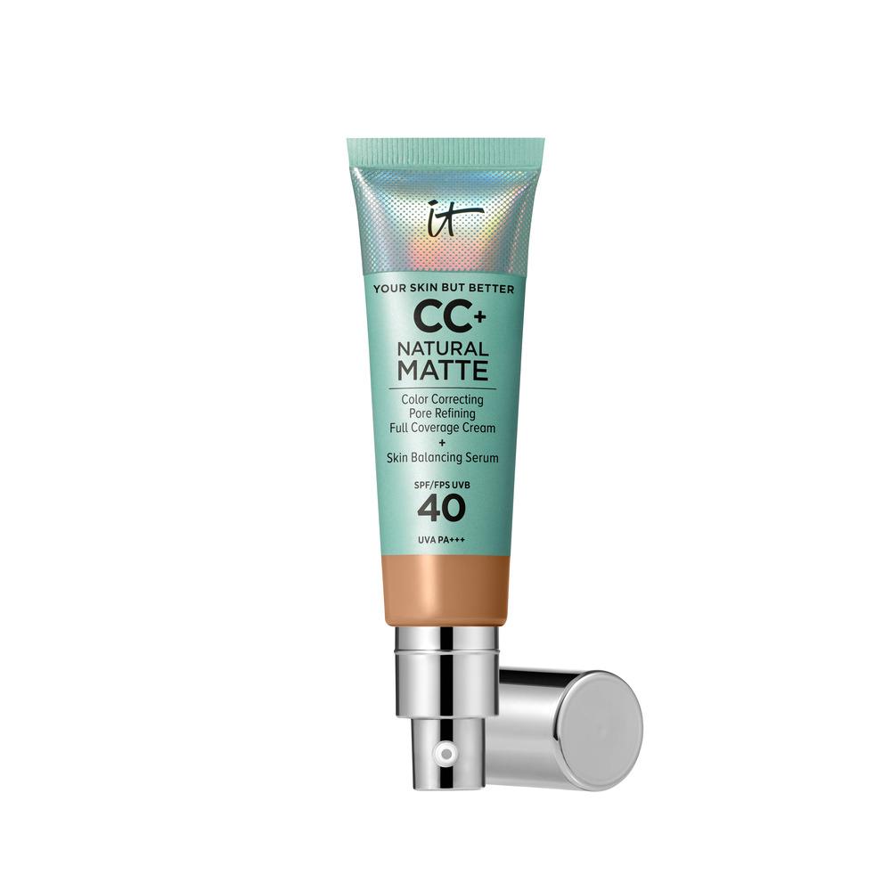 CC+ Natural Matte Foundation With SPF40 - Tan