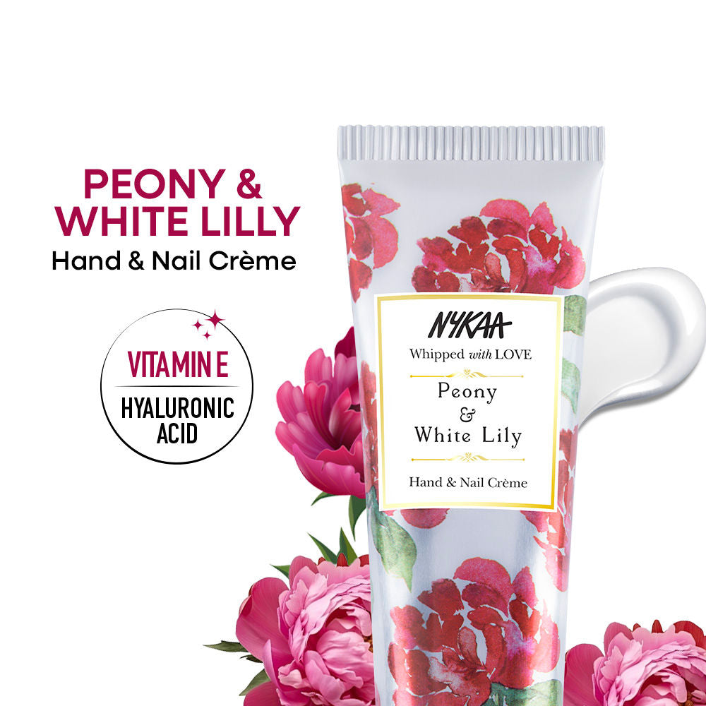 Nykaa Wanderlust Summer In Amalfi Citrus Nail And Hand Creme For Deep Hydration and Moisture Lock - Peony & White Lily