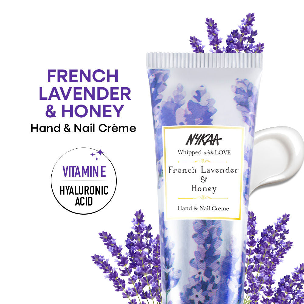 Nykaa Wanderlust Summer In Amalfi Citrus Nail And Hand Creme For Deep Hydration and Moisture Lock - French Lavender & Honey