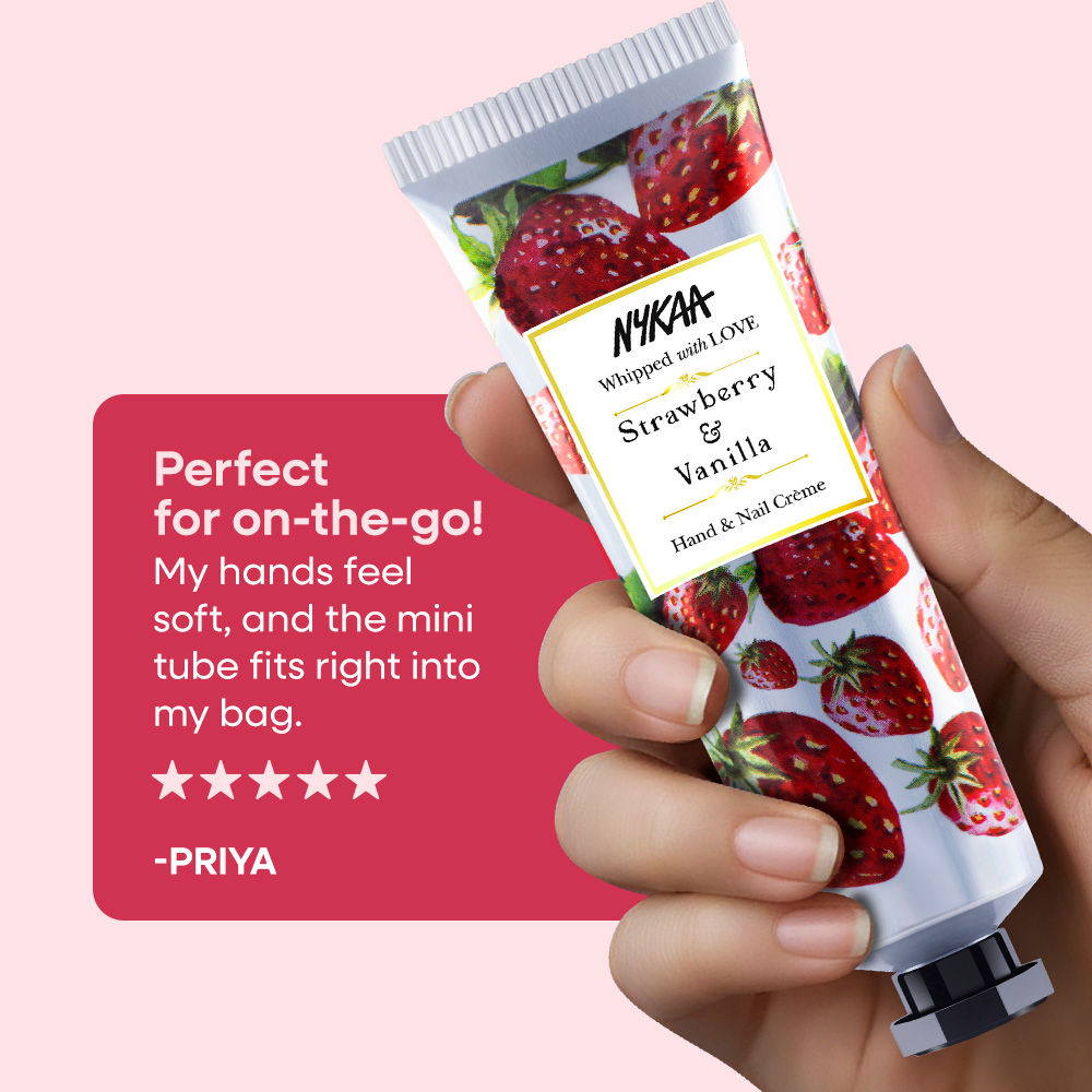 Nykaa Wanderlust Summer In Amalfi Citrus Nail And Hand Creme For Deep Hydration and Moisture Lock