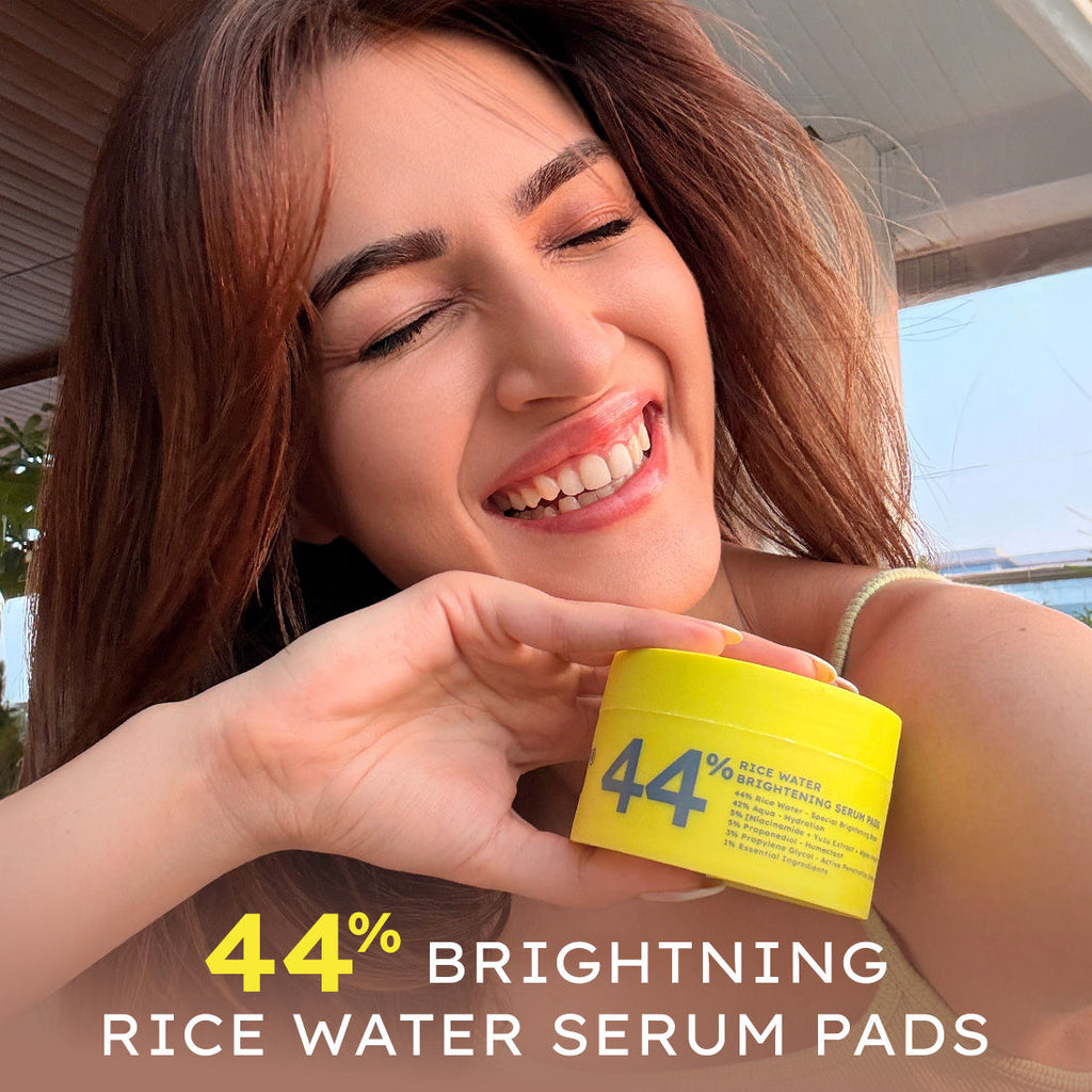 44% Rice Water Brightening Serum Pads