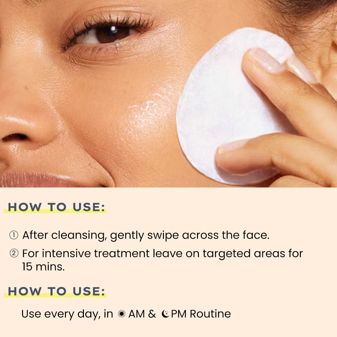 44% Rice Water Brightening Serum Pads