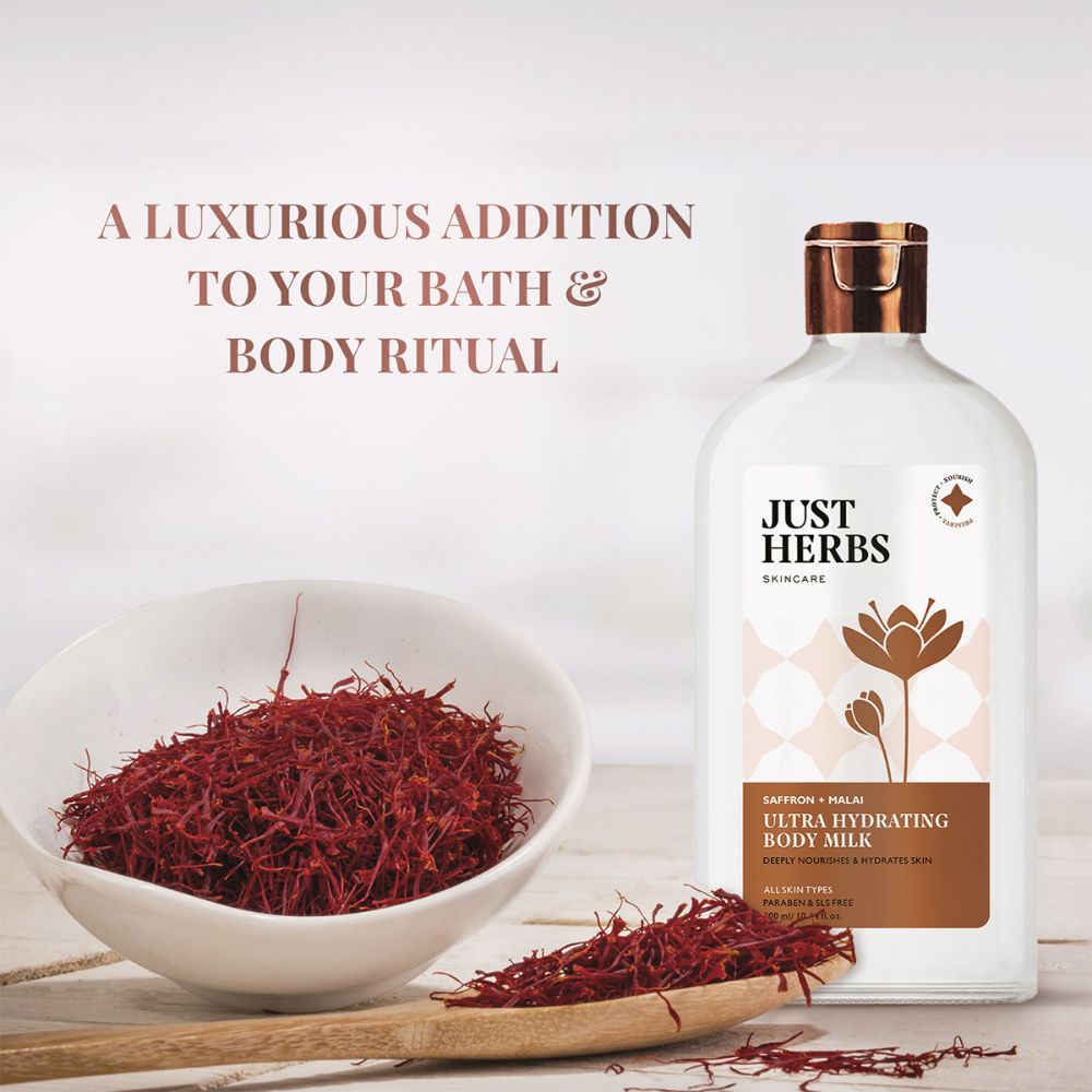 Saffron + Malai Ultra Hydarting Body Milk