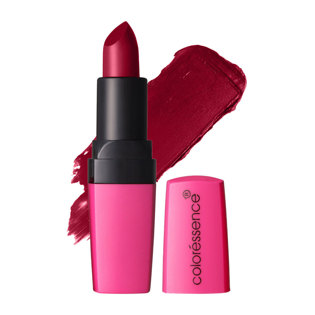Moist Matte Lipstick, Long Lasting Hydrating Vitamin C Shea Butter Pigmented - Ruby Woo