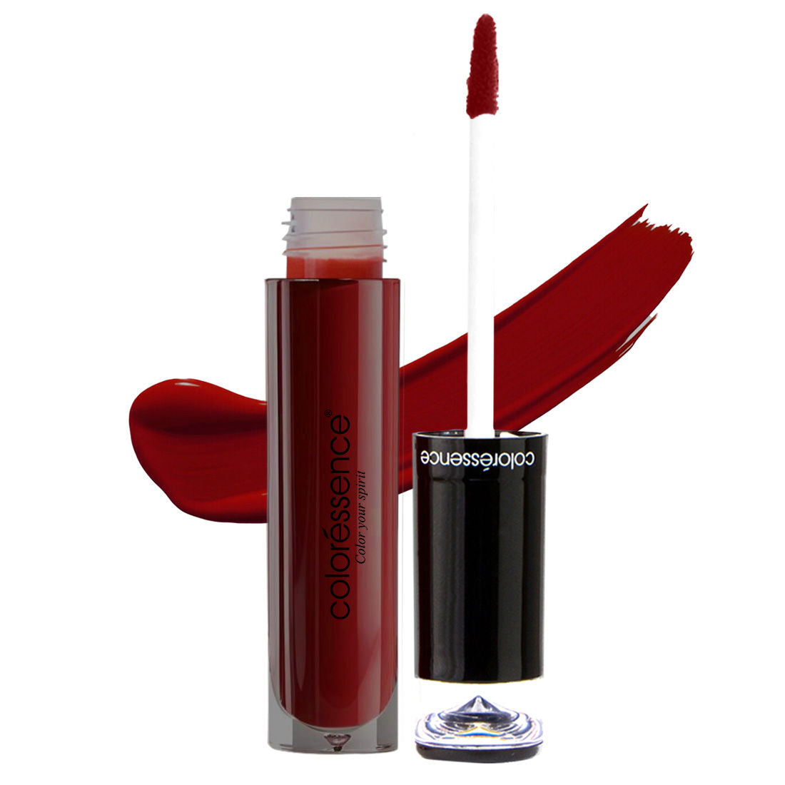 Lipstay Liquid Lipstick, Transferproof, Waterproof, Long-Lasting Matte Finish - Red Sangria