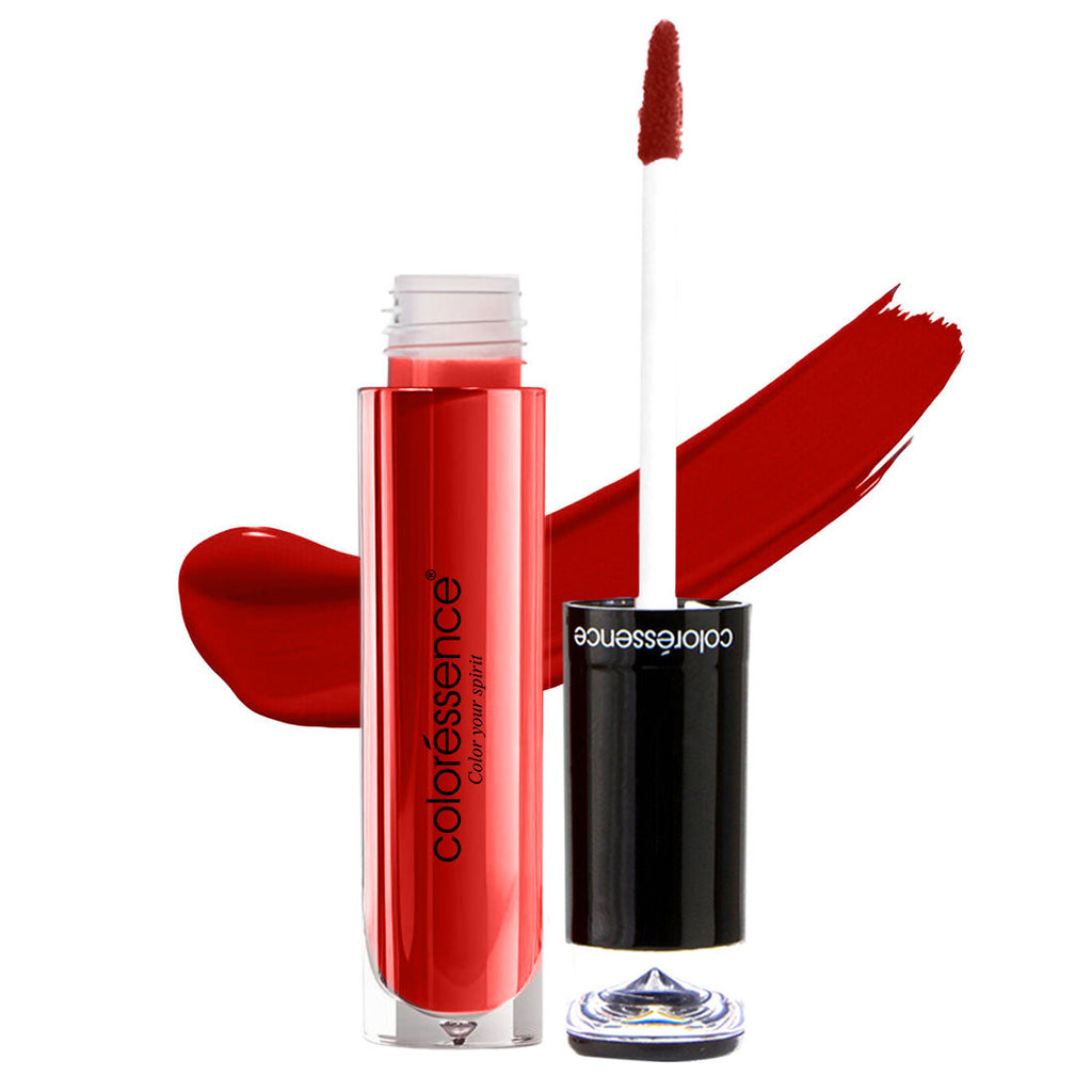Lipstay Liquid Lipstick, Transferproof, Waterproof, Long-Lasting Matte Finish - Red Splash
