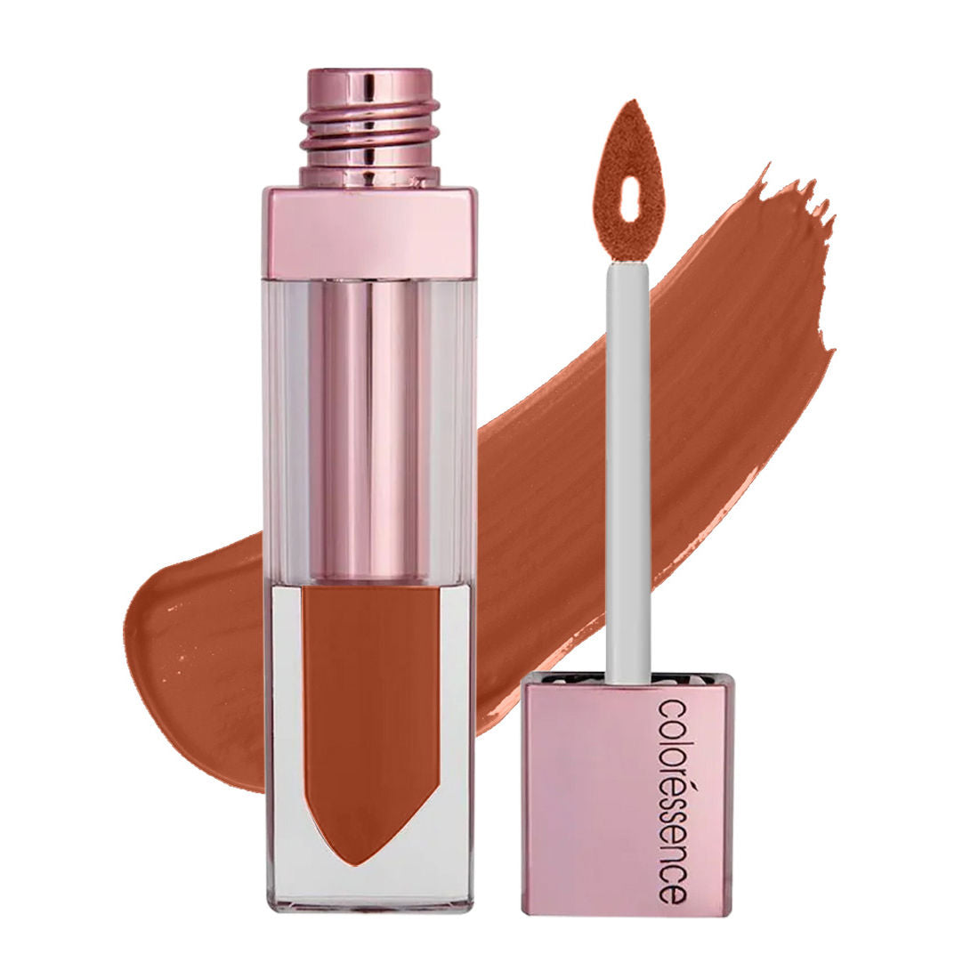 Roseate Transfer Proof Matte Liquid Lip Color, Waterproof 12H Long Lasting - Rusty Fig