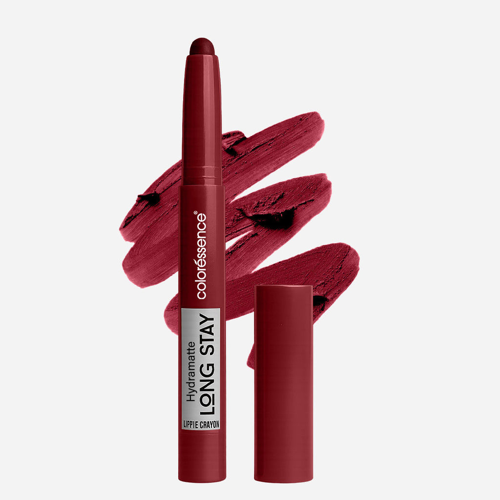 Hydra Matte Lip Crayon, Long Lasting, Smudgeproof, Hydrating Matte Finish - Cracker