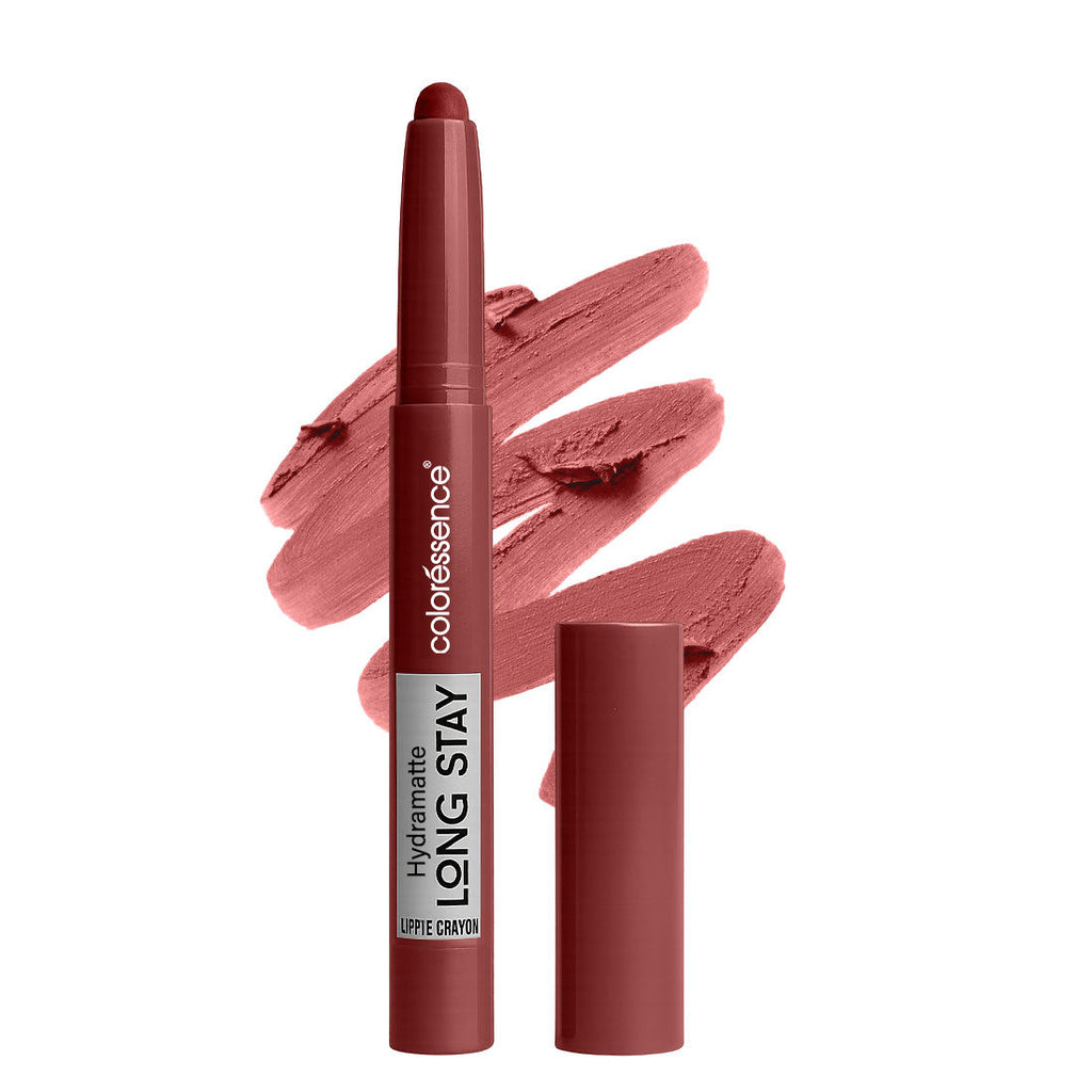 Hydra Matte Lip Crayon, Long Lasting, Smudgeproof, Hydrating Matte Finish - Flirt
