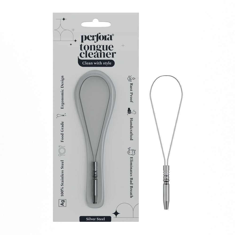 Stainless Steel Tongue Cleaner - Rust Free