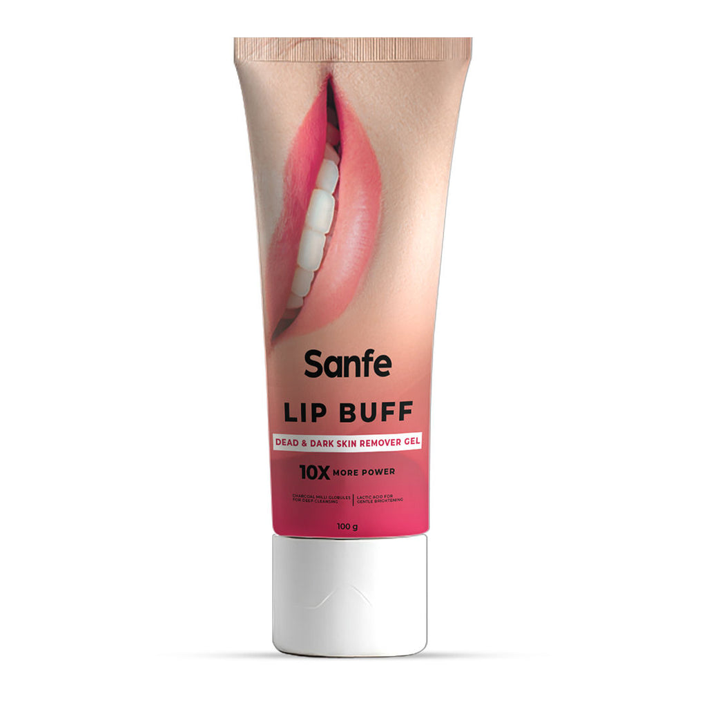 Lip Buff Gel, Dead & Dark Skin Removal Lip Scrub, Lip Balm For Pigmented Lips