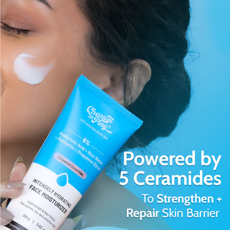 Intensely Hydrating Face Moisturizer Hydrates Up to 24 Hours For Skin Dryness