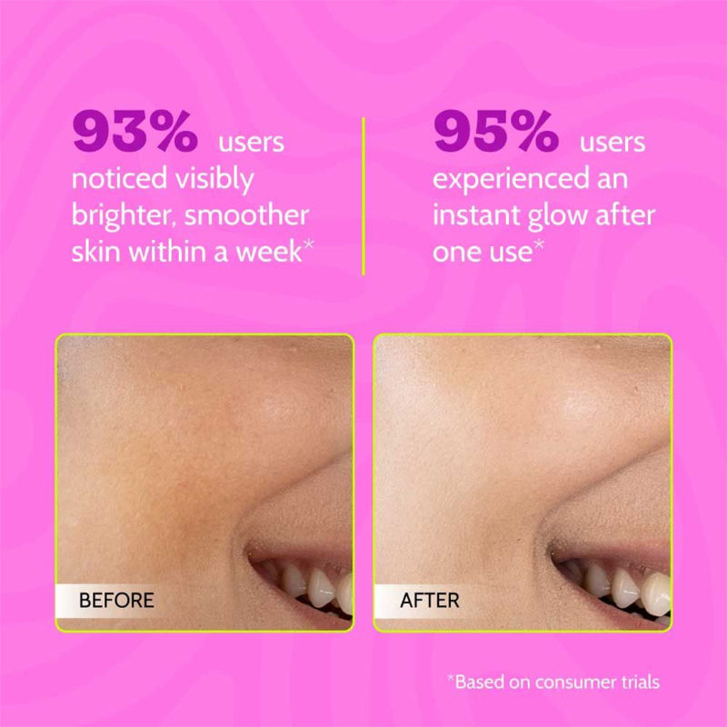 Chemist At Play's Gentle Exfoliating Face Wash Instant Glow Gently Exfoliates, Reveals Brighter Skin