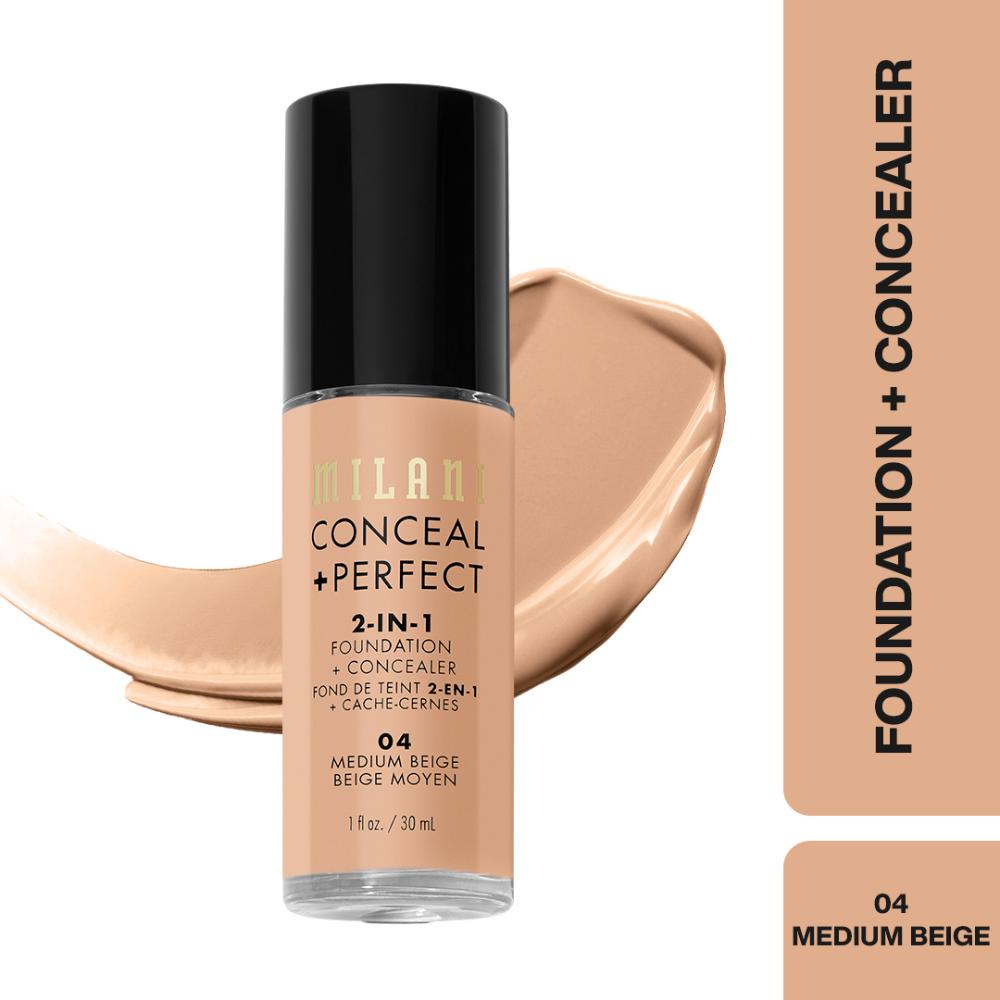 Conceal + Perfect 2-in-1 Foundation + Concealer - 04 Medium Beige