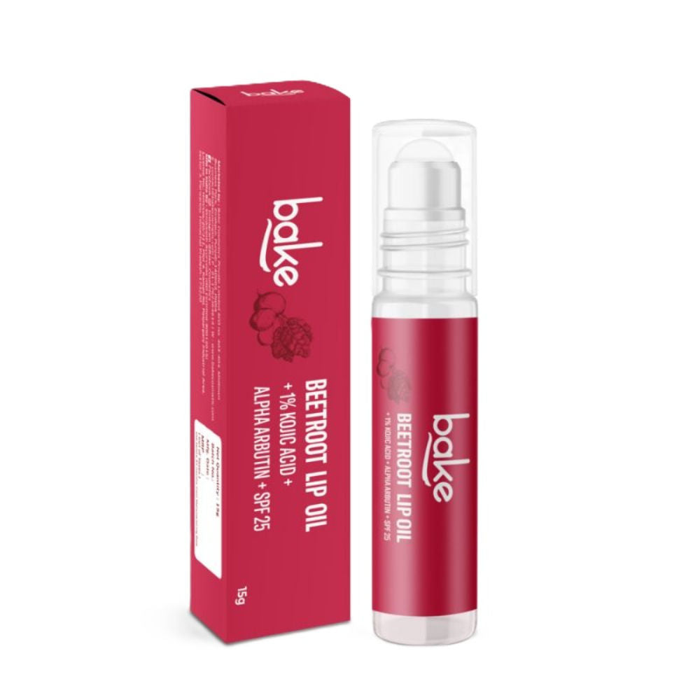 1% Kojic Acid + Alpha Arbutin Tinted Lip Balm Oil For Pigmented & Dark Lips With SPF 25