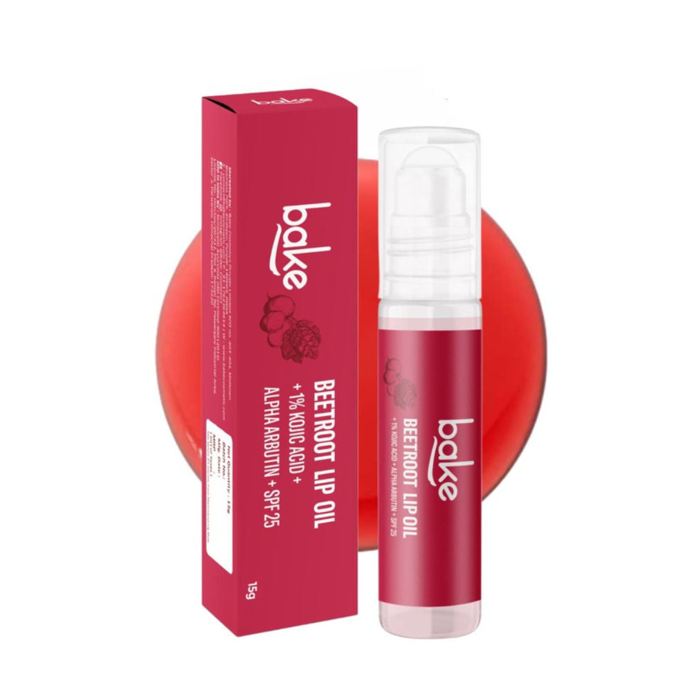 1% Kojic Acid + Alpha Arbutin Tinted Lip Balm Oil For Pigmented & Dark Lips With SPF 25