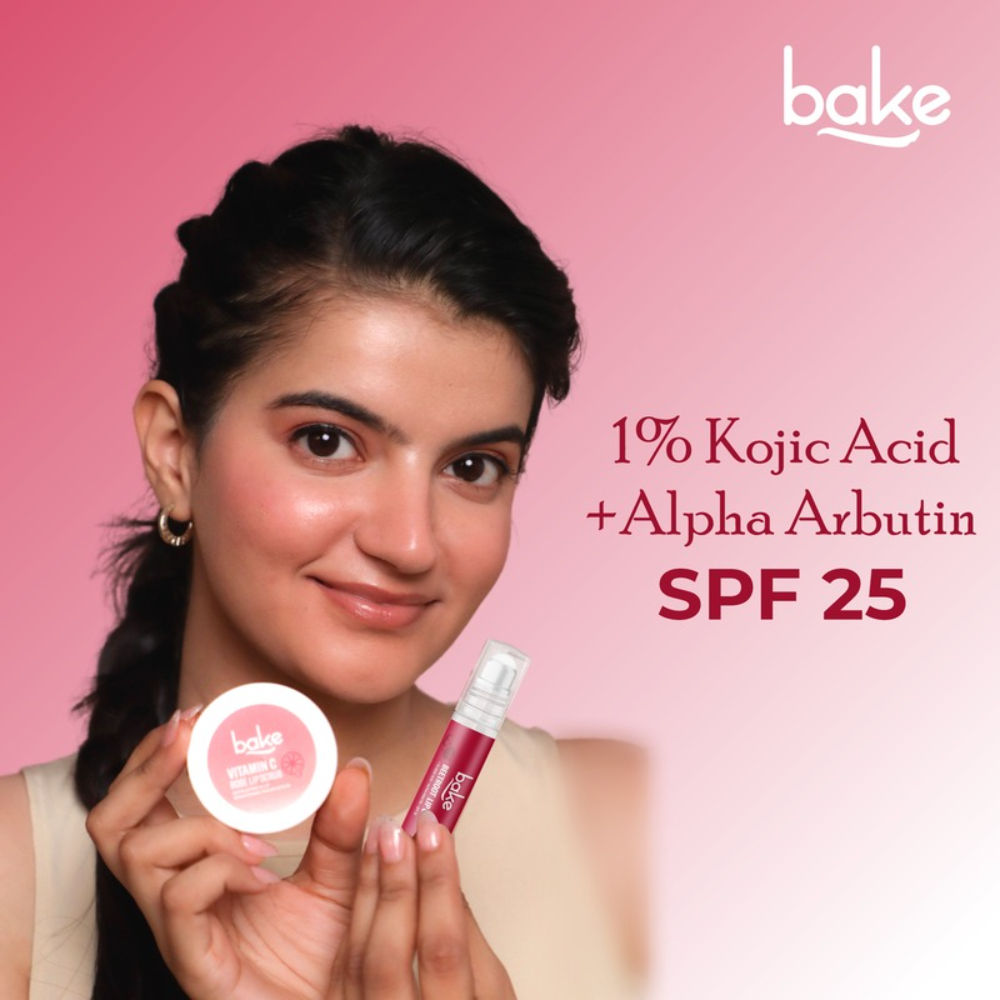 1% Kojic Acid + Alpha Arbutin Tinted Lip Balm Oil For Pigmented & Dark Lips With SPF 25