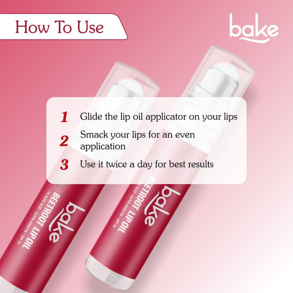 1% Kojic Acid + Alpha Arbutin Tinted Lip Balm Oil For Pigmented & Dark Lips With SPF 25