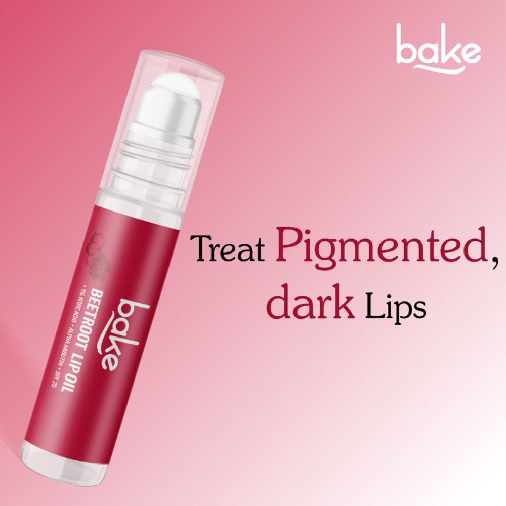 1% Kojic Acid + Alpha Arbutin Tinted Lip Balm Oil For Pigmented & Dark Lips With SPF 25
