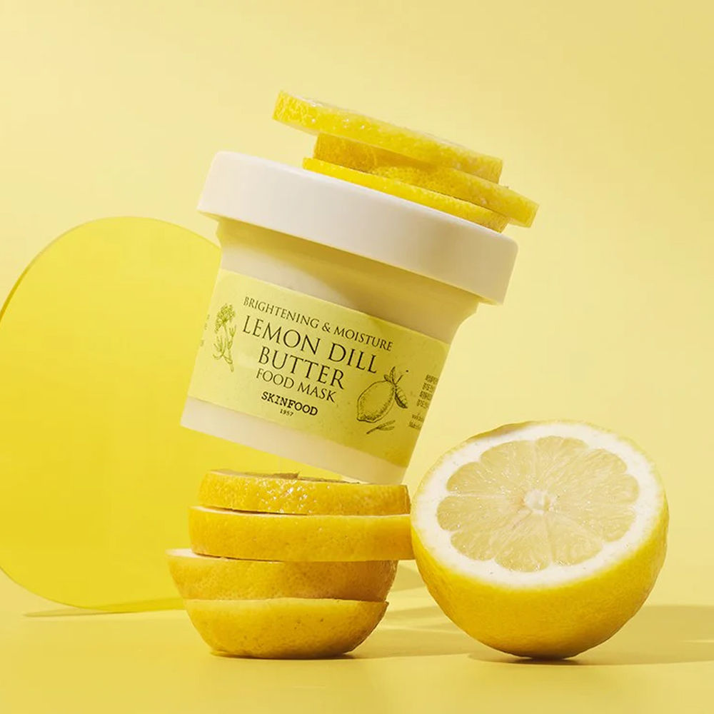 Lemon Dill Butter Food Mask