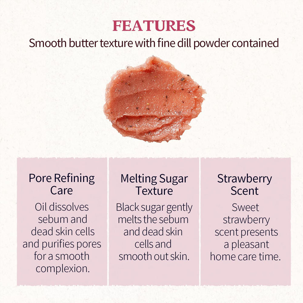 Strawberry Sugar Food Mask