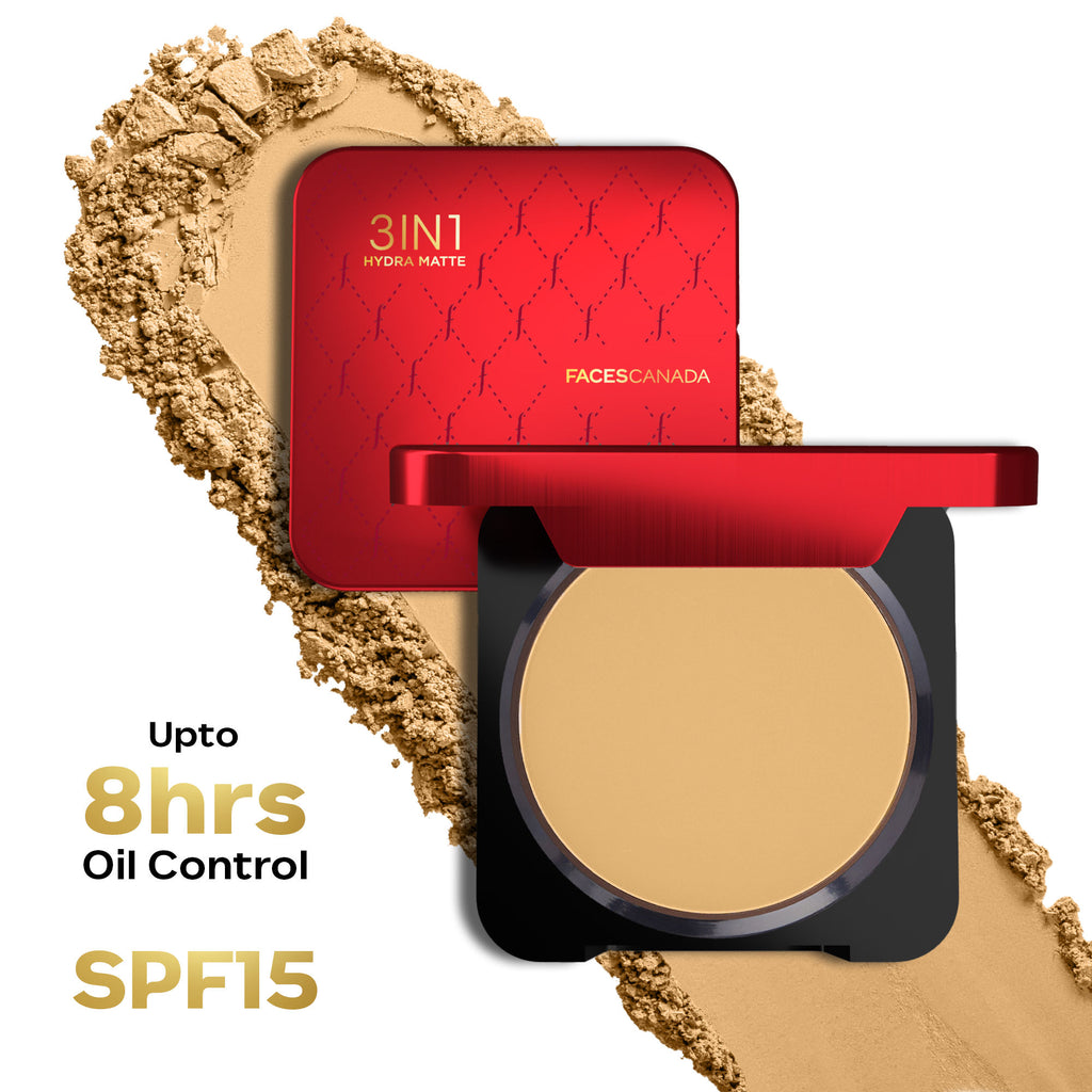 3In1 All Day Hydra Matte Compact Powder - Tan 06