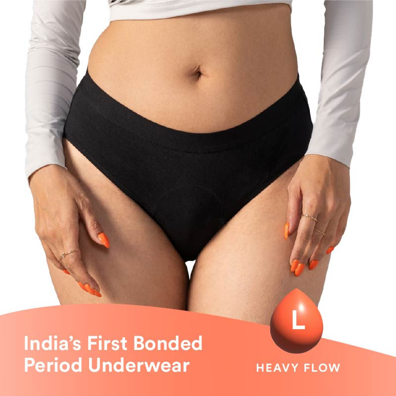 Everyday Hero Cotton Super Heavy Flow Period Panties - L