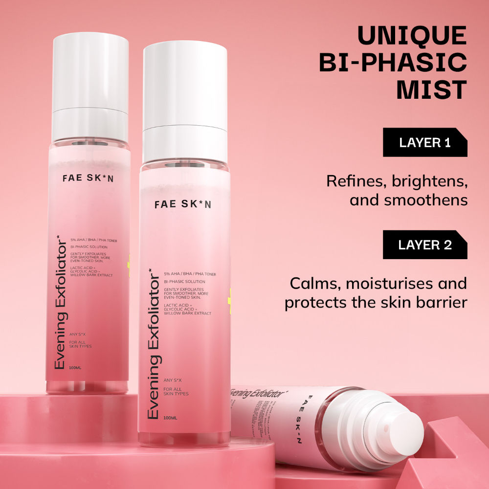 Evening Exfoliator Gentle Bi-Phasic Exfoliating Toner