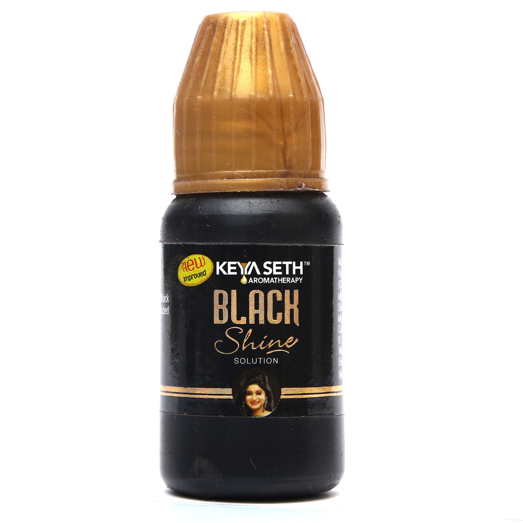 Keya Seth Aromatherapy- Black Shine Hair Pack Natural Hair Color For Gray & White Hair