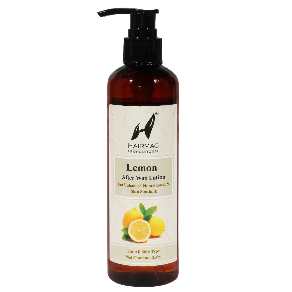 Professional Lemon After Wax Lotion for Calming Skin and Removing Rashes