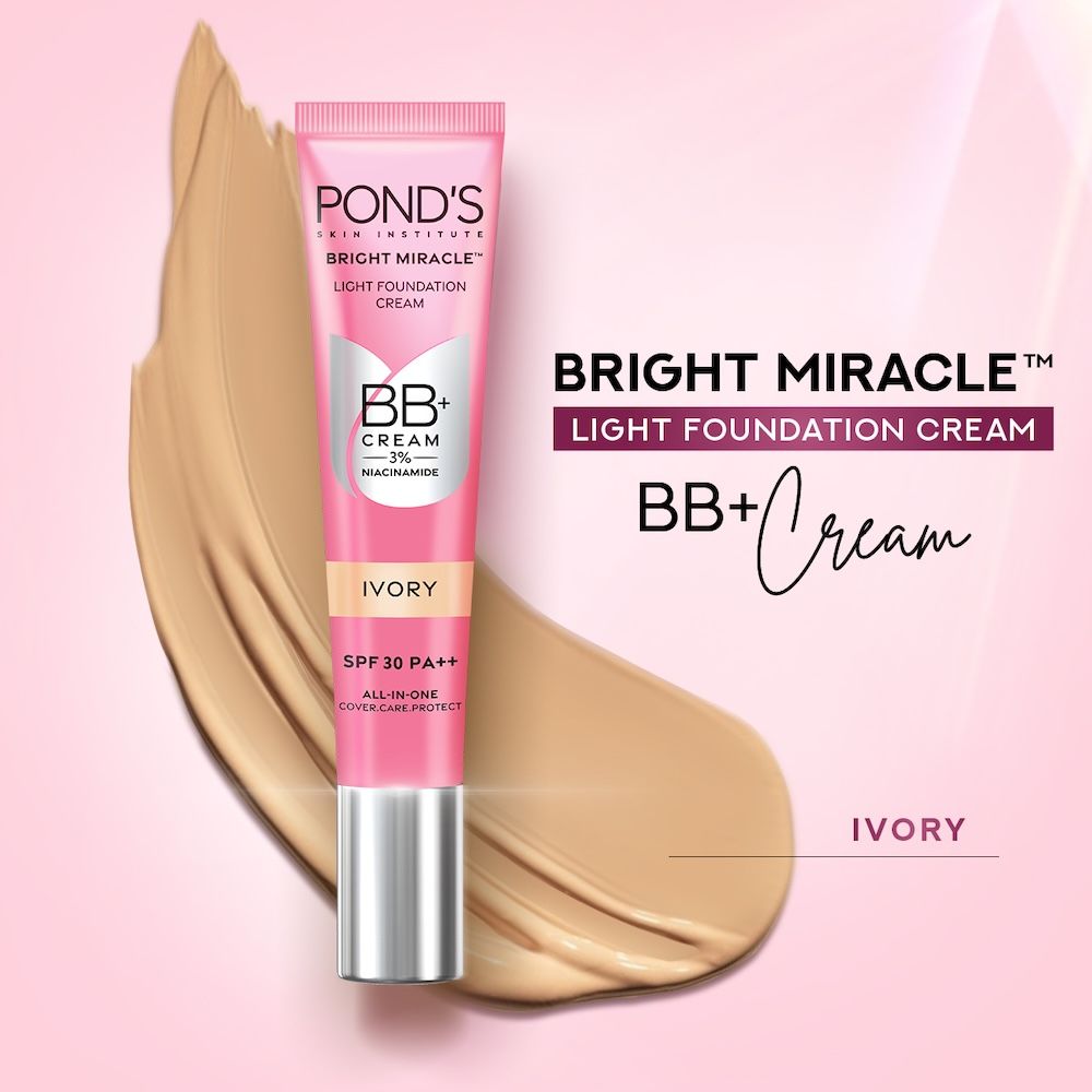 BB+ Cream Instant Spot Coverage + Light Make-up Glow Ivory - 9 g