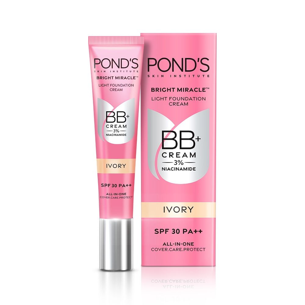 BB+ Cream Instant Spot Coverage + Light Make-up Glow Ivory
