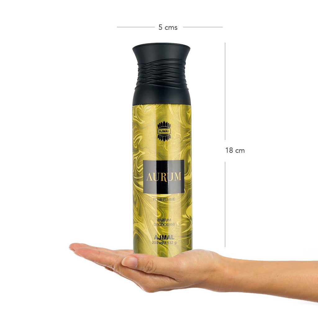 Ajmal Aurum Perfume Deodorant Body Spray For Women