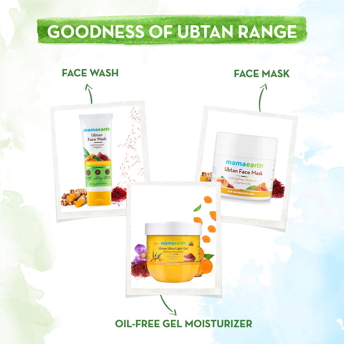 Ubtan Night Cream For Glowing Skin With Turmeric & Saffron For Skin Brightening