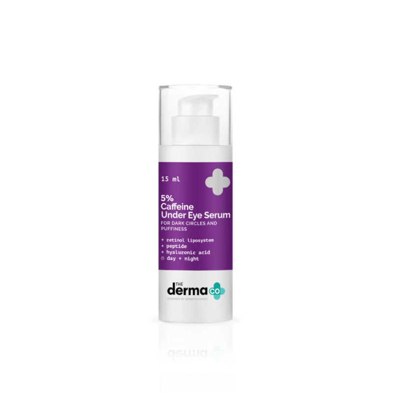 5% Caffeine Under Eye Serum For Dark Circles & Puffiness