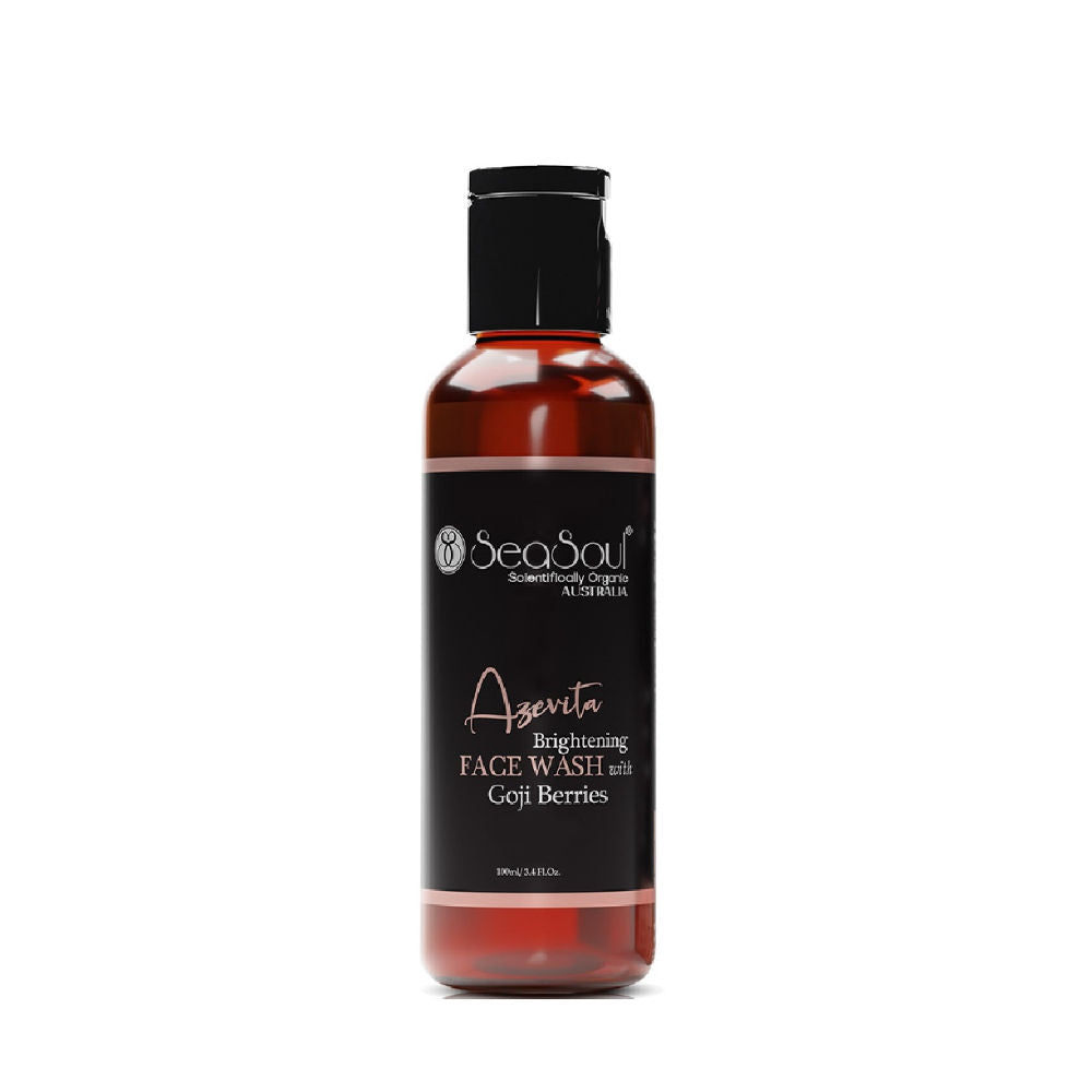 Azevita Face Wash Brightening Facial Skin for Cleansing, Makeup & Excess Oil Removal