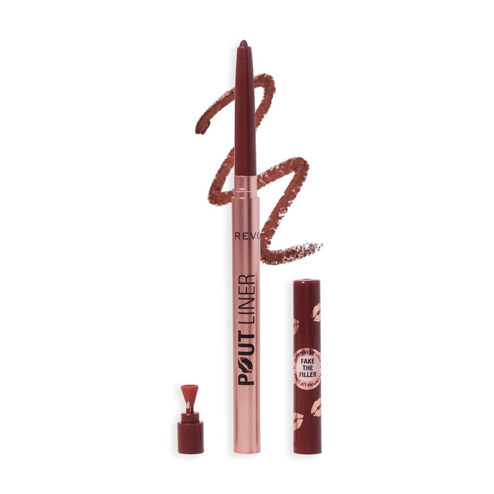 Pout Bomb Plumping Lip Liner - Cookie Warm Brown