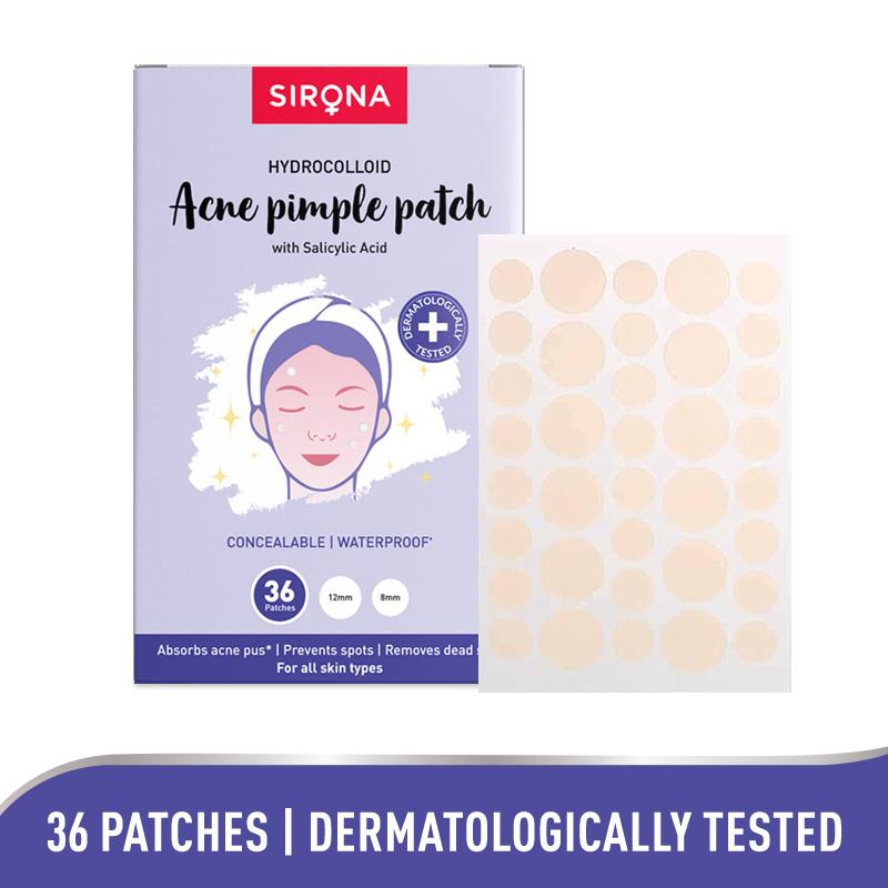 Anti Acne & Pimple Face Patches, 0.5% Salicylic Acid & 100% Hydrocolloid, Acne Spot Corrector