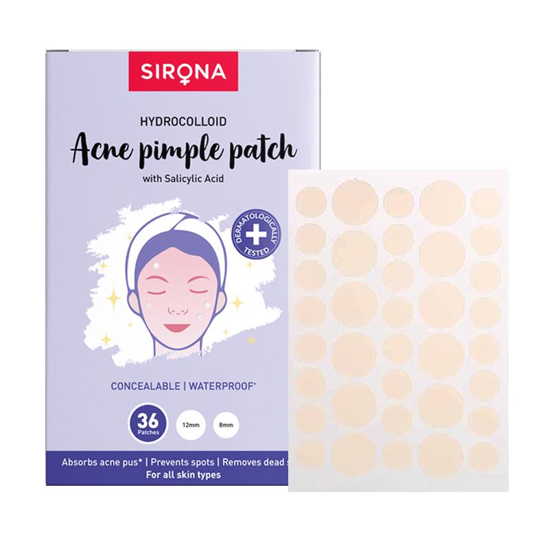 Anti Acne & Pimple Face Patches, 0.5% Salicylic Acid & 100% Hydrocolloid, Acne Spot Corrector