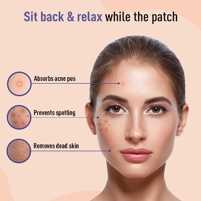 Anti Acne & Pimple Face Patches, 0.5% Salicylic Acid & 100% Hydrocolloid, Acne Spot Corrector