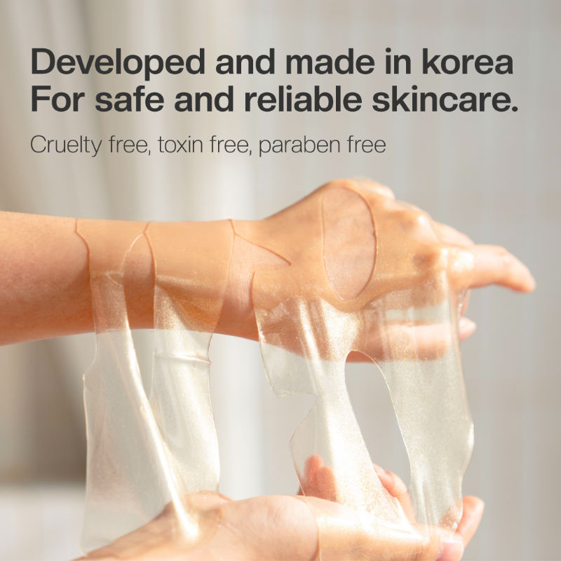 Gold-Collagen Hydrogel Mask