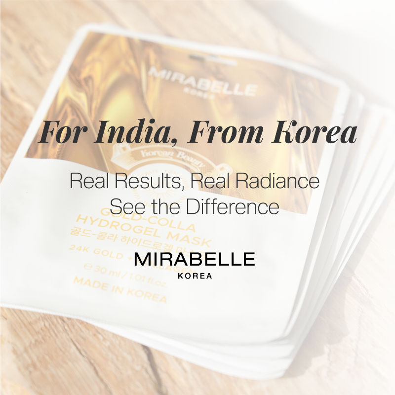 Gold-Collagen Hydrogel Mask