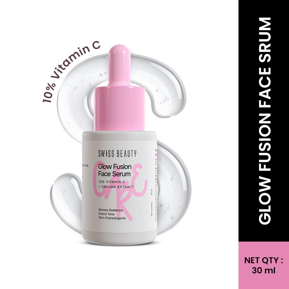 Care Glow Fusion Face Serum - 10% Vitamin C & Sakura Extract