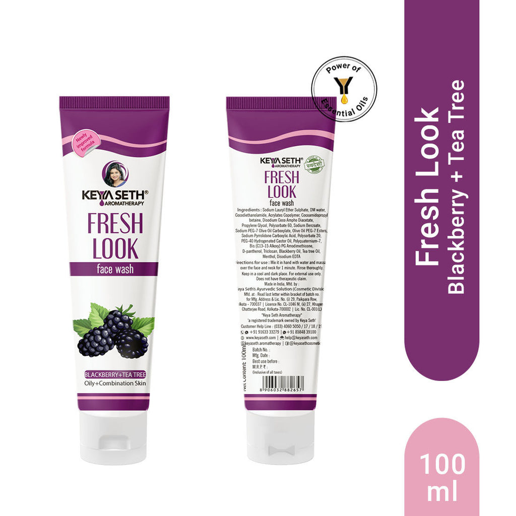 Fresh Look Face Wash Blackberry