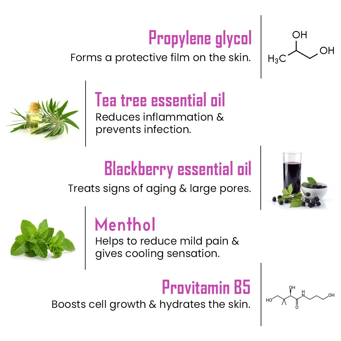 Fresh Look Face Wash Blackberry