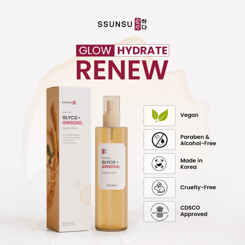 Glow Up Glyco Ginseng Essence Toner