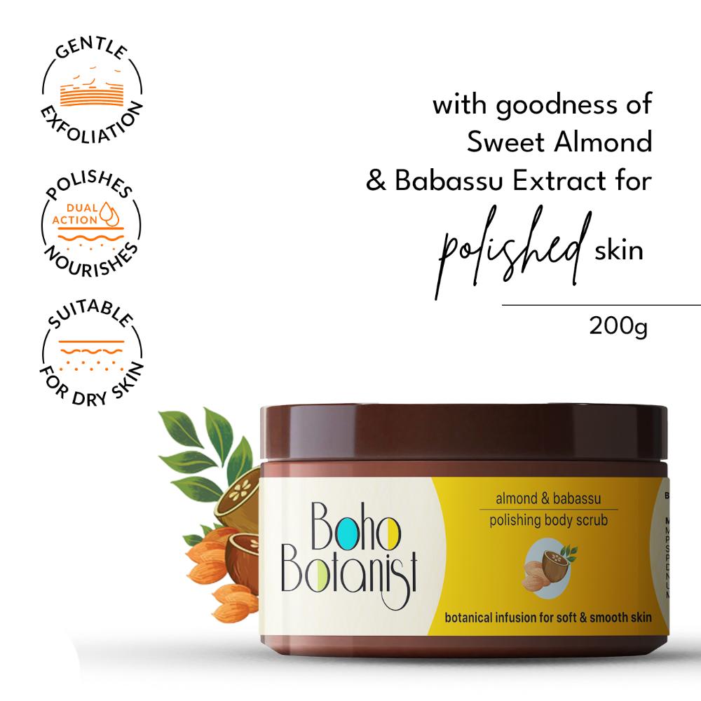 Almond & Babassu Polishing Body Scrub