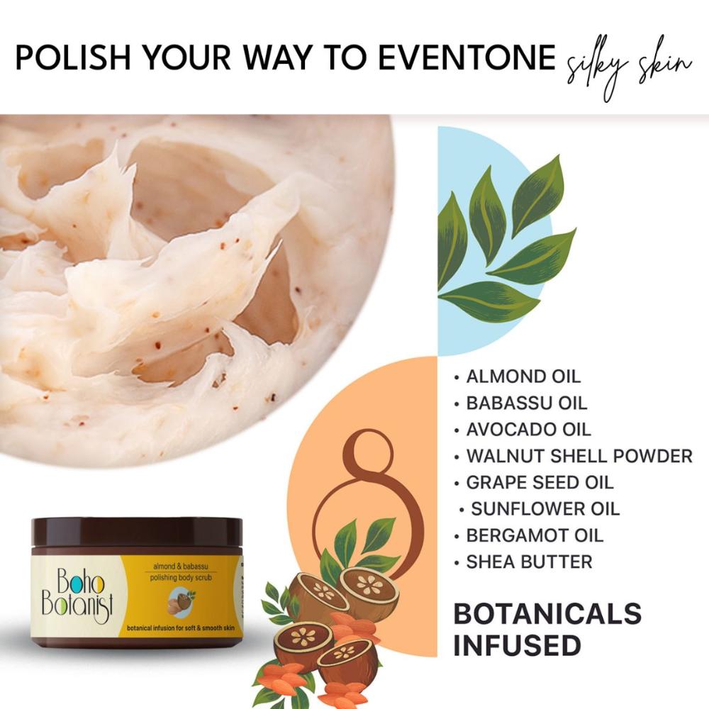 Almond & Babassu Polishing Body Scrub
