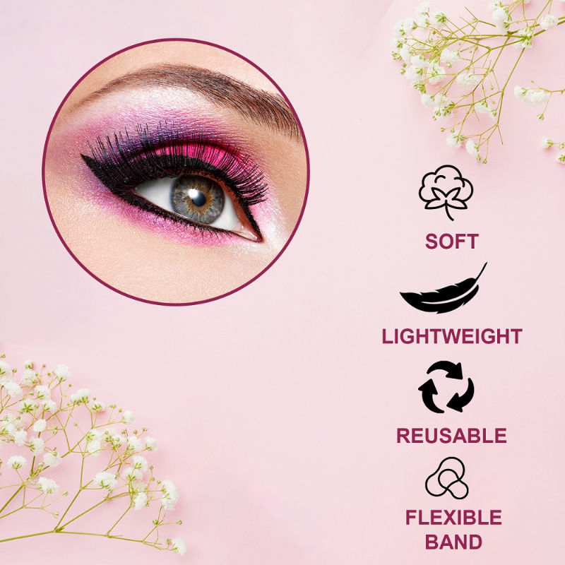 False Eyelashes Long Natural Dramatic Lightweight and Reusable for Stunning Eyes