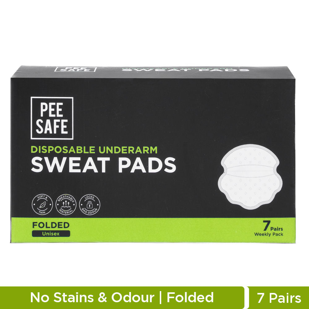 Disposable Underarm Sweat Pads (Folded) For Men & Women - Prevent Stains & Absorb Sweat